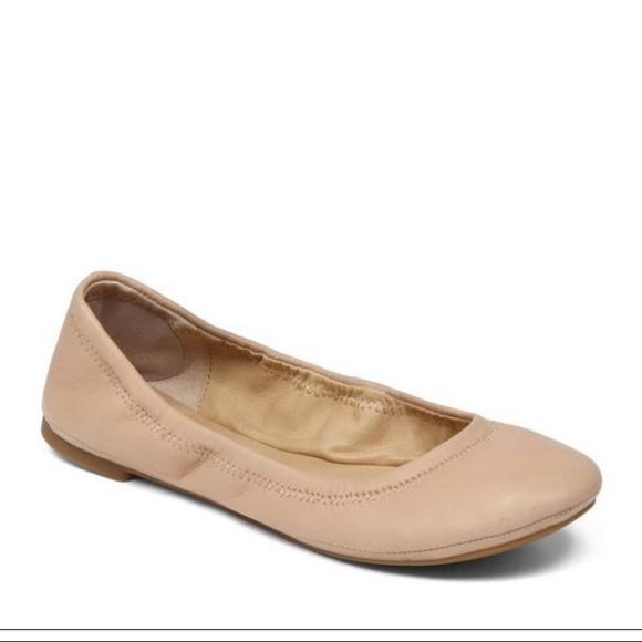 Lucky Brand Emmie Leather Flats Shoes Size 8 W - Picture 3 of 7